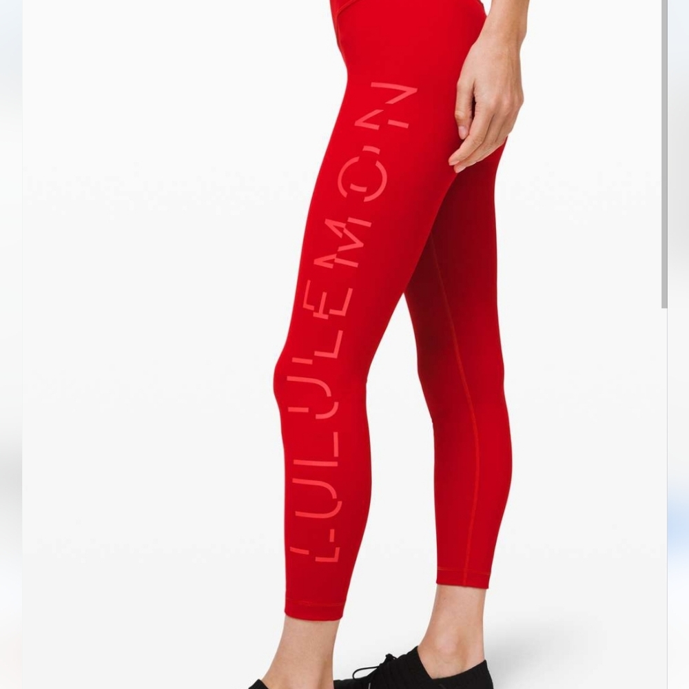 Lululemon Wunder Under HR 7/8 Leggings Lunar New Year Edition